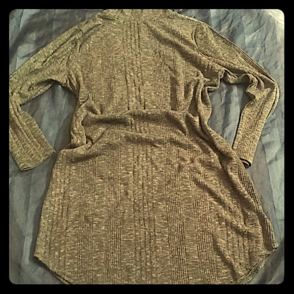 Fitted sweater dress tee